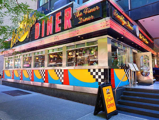 Diners in New York - Brooklyn Diner