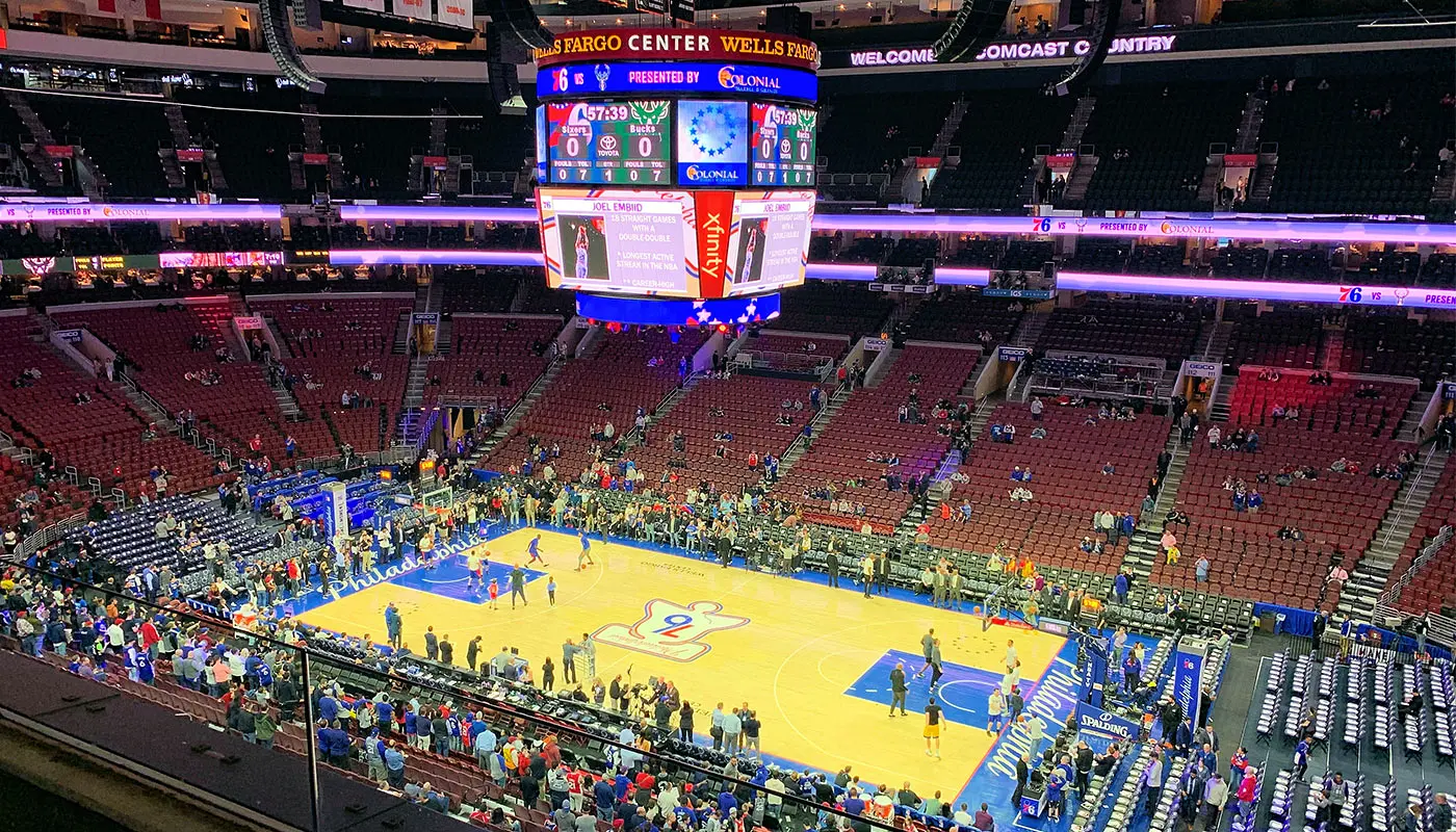 Philadelphia 76ers Tickets - The Basketball Court at Xfinity Mobile Arena