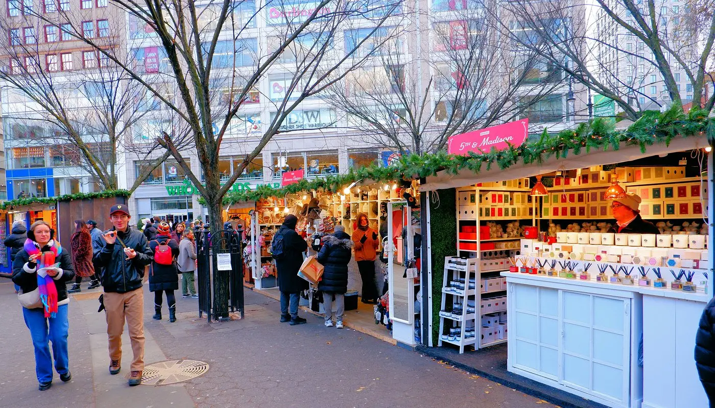 Union Square in New York - Union Square Holiday Market